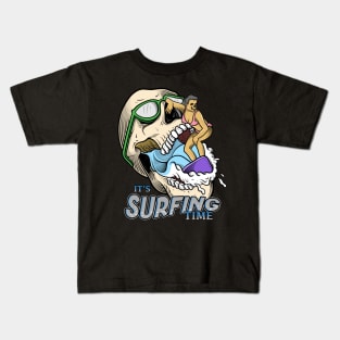 Its Surfing Time Kids T-Shirt